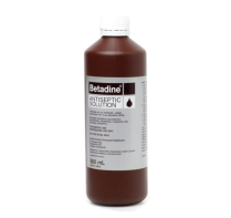 BETADINE ANTISEPTIC SOLUTION 500ML         EACH