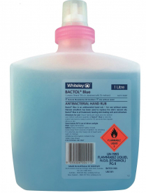 BACTOL ALCOHOL ANTIBACTERIAL HAND GEL BLUE 1LTR