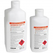 SKINMAN SOFT N ANTISEPTIC H/RUB 1L (13043800) EACH