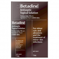 BETADINE ANTISEPTIC LIQUID  15ML   BTL