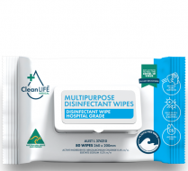 PLASTIC FREE MULTIPURPOSE DISINFECTANT WIPE PKT80