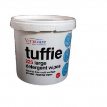 TUFFIE DETERGENT WIPES       TUB/225