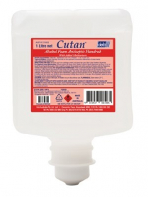 CUTAN ALCOHOL FOAM 1LT (DEBCAF1L) CTN/6