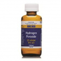 HYDROGEN PEROXIDE 20VOL 6% 100ML BOTTLE  EA