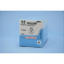 SUTURE PROLENE 6/0 16MM 45CM (8680G)  BOX/12