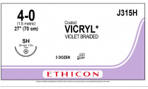 SUTURE VICRYL 4/0 26MM 70CM (J315H)   BOX/36