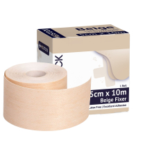 MEDSTOCK FABRIC ROLL FIXER BEIGE 5CMX10M (MS0510BFX) EA