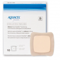 AQUACEL FOAM ADHESIVE 8X8CM (420804)      BOX/10