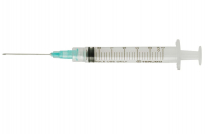 SYRINGE 3ML L/L C/W NEEDLE 23GX32MM (SS+03L2332) BX100