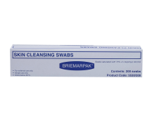 SWAB SKIN ALCOHOL BRIEMAR (5530/200) BX/200