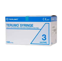 SYRINGE 3ML LUER LOCK TERUMO (ISS*O3L)  BOX/100