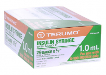 SYRINGE 1ML INSULIN 29GX1/2 (SS*10M2913KA) BOX/100