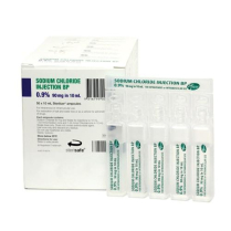 SODIUM CHLORIDE 0.9% 10ML POLYAMPS     BOX/50