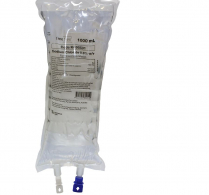 SODIUM CHLORIDE 0.9% 1000ML IV BAG (K690531) CTN/10