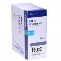 SURFLO IV CATHETER 16GX51MM         EACH