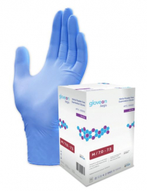 GLOVE NITRILE AEGIS STERILE EXAM LGE (SNT26LL) BOX/50