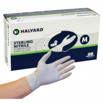 GLOVE NITRILE STERLING 