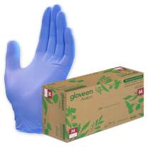 GLOVE NITRILE AVALON BIODEGRADABLE MED (33MM) BX200