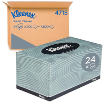 FACIAL TISSUES KLEENEX 200'S (4715)       CTN/24