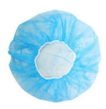 CAP BOUFFANT ROUND BLUE (RC001)         BOX/250