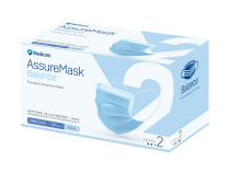 FACEMASK SURGICAL LEVEL 2 EL MEDICOM BLUE (2115) BX50