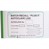 M/TRAX A/CLAVE BATCH RECALL LOG BOOK (MHBRPII)