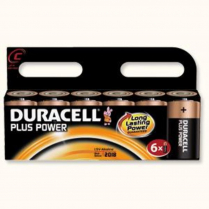 BATTERY DURACELL 1.5V C SIZE (DMN1400)   EA