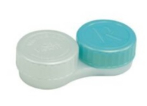 CONTACT LENSE CASE GREEN/ICE B+L (500847)      EACH