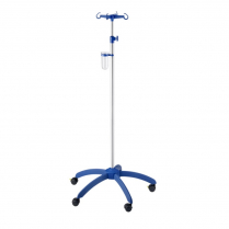 IV POLE ALUMINIUM BLUE (AX2386)       EA