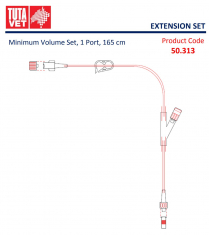 EXTENSION SET MIN VOL 165CM (50.313)   EACH