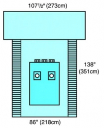 DRAPE BILATERAL EXTREMITY (TB29417CE) CTN/9