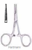 FORCEP ARTERY HARTMANN STRAIGHT 10CM