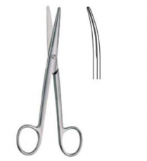 SCISSOR MAYO CURVED 15CM       (SMC150)