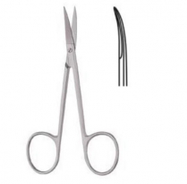 SCISSOR IRIS ANGLED 11.5CM (SIA115)