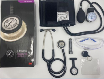 DEAKIN NURSE PRESCRIBED PACK BLACK STETHOSCOPE