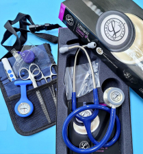 NURSE KIT WITH LITTMANN CLASSIC III STETH NAVY (5622KIT)