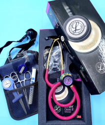 NURSE KIT WITH LITTMANN CLASSIC III STETH RASPBERRY RAINBOW