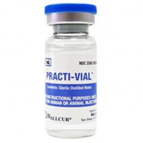 PRACTI 30ML VIAL DIST WATER (WALLC424PV) BOX/30