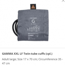 CUFF & BLADDER HEINE GAMMA XXL ADULT LGE (M-000-09.631)