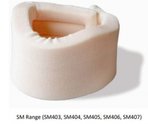 CERVICAL COLLAR FOAM VEL/CLOSURE MED (SM401)   EA