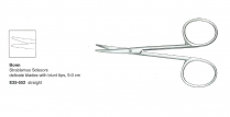 E25-552 BONN STRAB SCISSORS,BL,STR 9CM