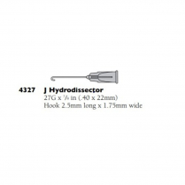 4327 J HYDRODISSECTOR FLATTENED 27G  10