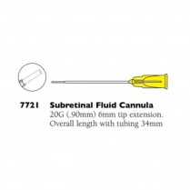 7721 SUBRETINAL FLUID CANNULA 20G     10