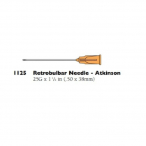 1125 ATKINSON RETROBULBAR NEEDLE 25G  10