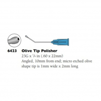 6423 HURRICANE 23G OLIVE TIP POLISHER BOX/10