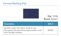 GENTIAN VIOLET MARKING PAD (581057)  BOX/10