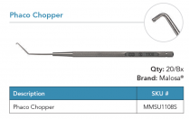 MMSU1108S PHACO CHOPPER   ST   PK/5