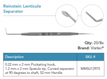 MMSU1297S REINSTEIN LENTICULE SEPARATOR ST PK/5