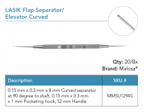 MMSU1294S LASIK FLAP SEPARATOR/ELEVATOR CVD PK/5